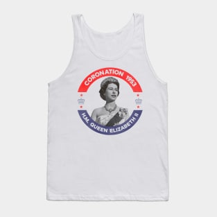 Queen Elizabeth Vintage 1953 Coronation Tank Top